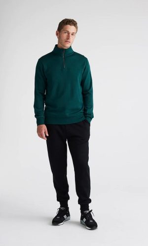 Toorallie | Cedar Green Lounge Zip Sweater