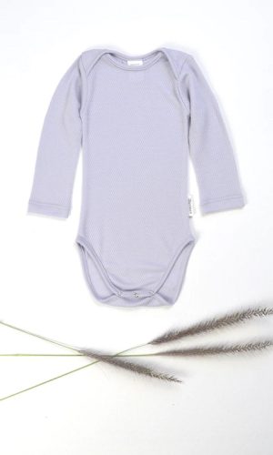 Bodysuit - 000 Grey/Lilac w Long Sleeves