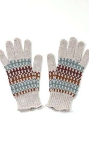 UIMI | Dixie Mushroom Modern Check Gloves