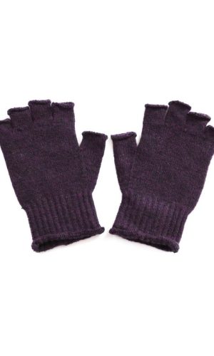 UIMI | Milo Plum Fingerless Gloves